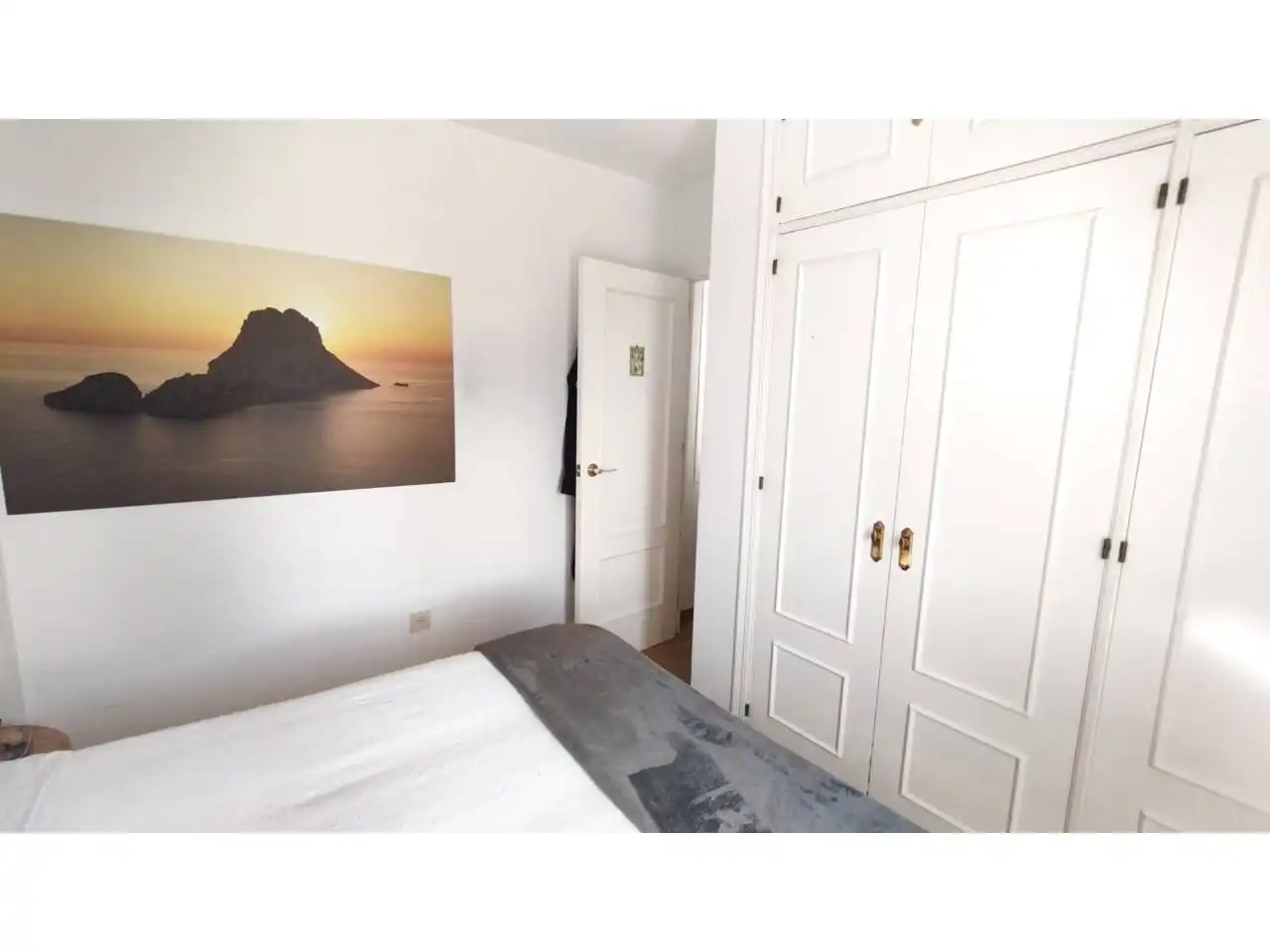Schlafzimmer von Maisonette zum Verkauf in Huelva mit Klimaanlage, Parkett und Balkon