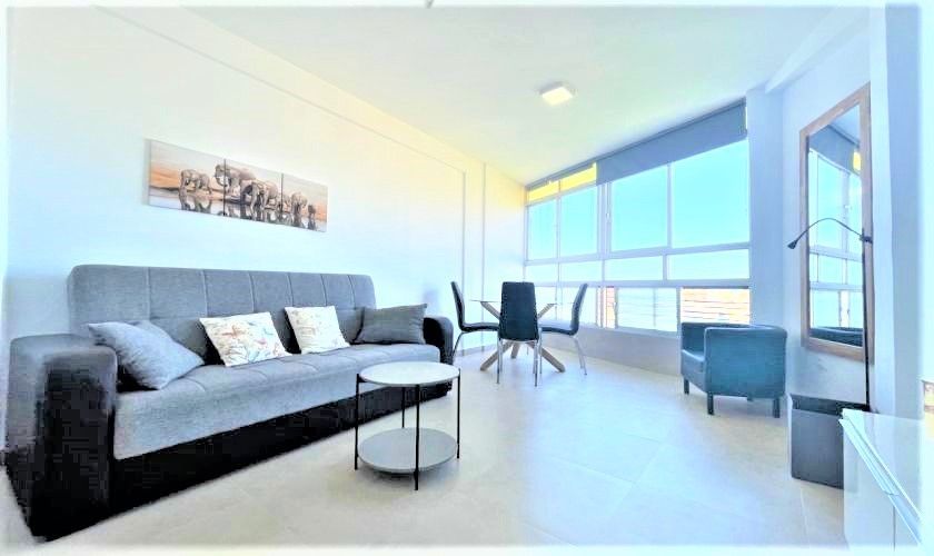 Living room of Flat for sale in  Almería Capital