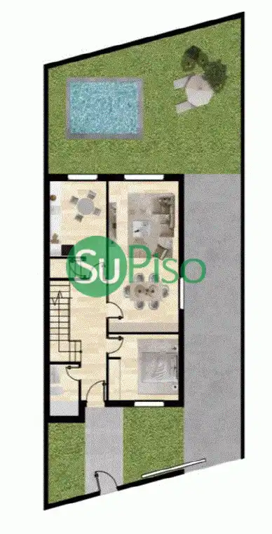 Casa amb jardí en venda a Calle Alvar Aalto 9, imagen 5