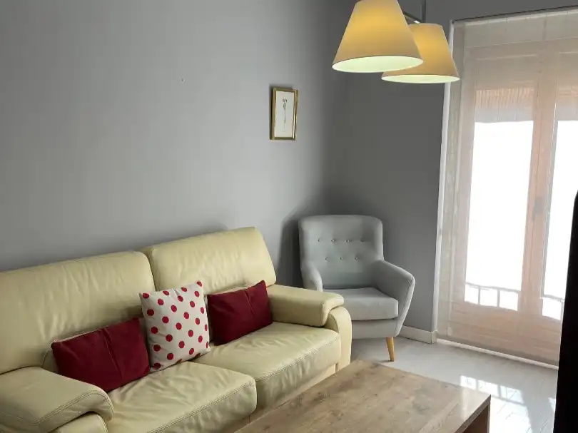 Wohnzimmer von Wohnung zur Miete in Valladolid Capital mit Terrasse