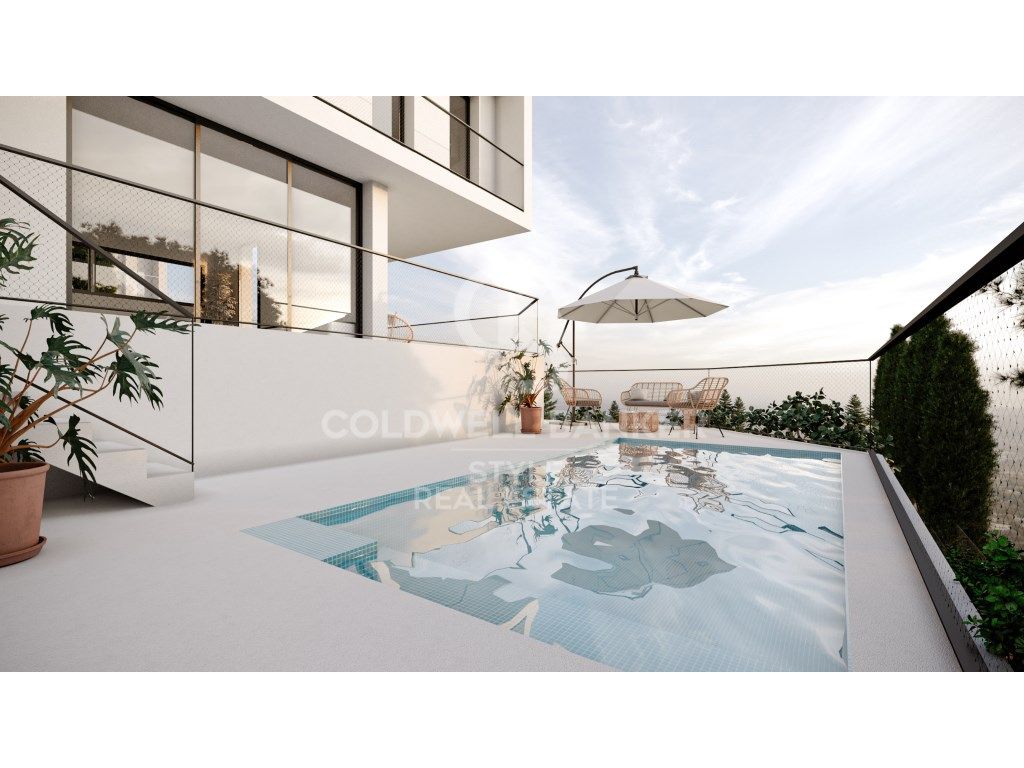 Piscina de Casa o xalet en venda en Matadepera