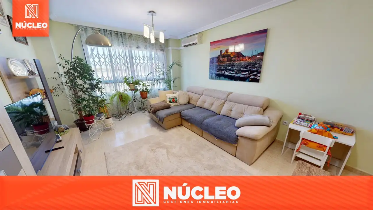 Wohnzimmer von Wohnung zum Verkauf in Mutxamel mit Klimaanlage und Abstellraum