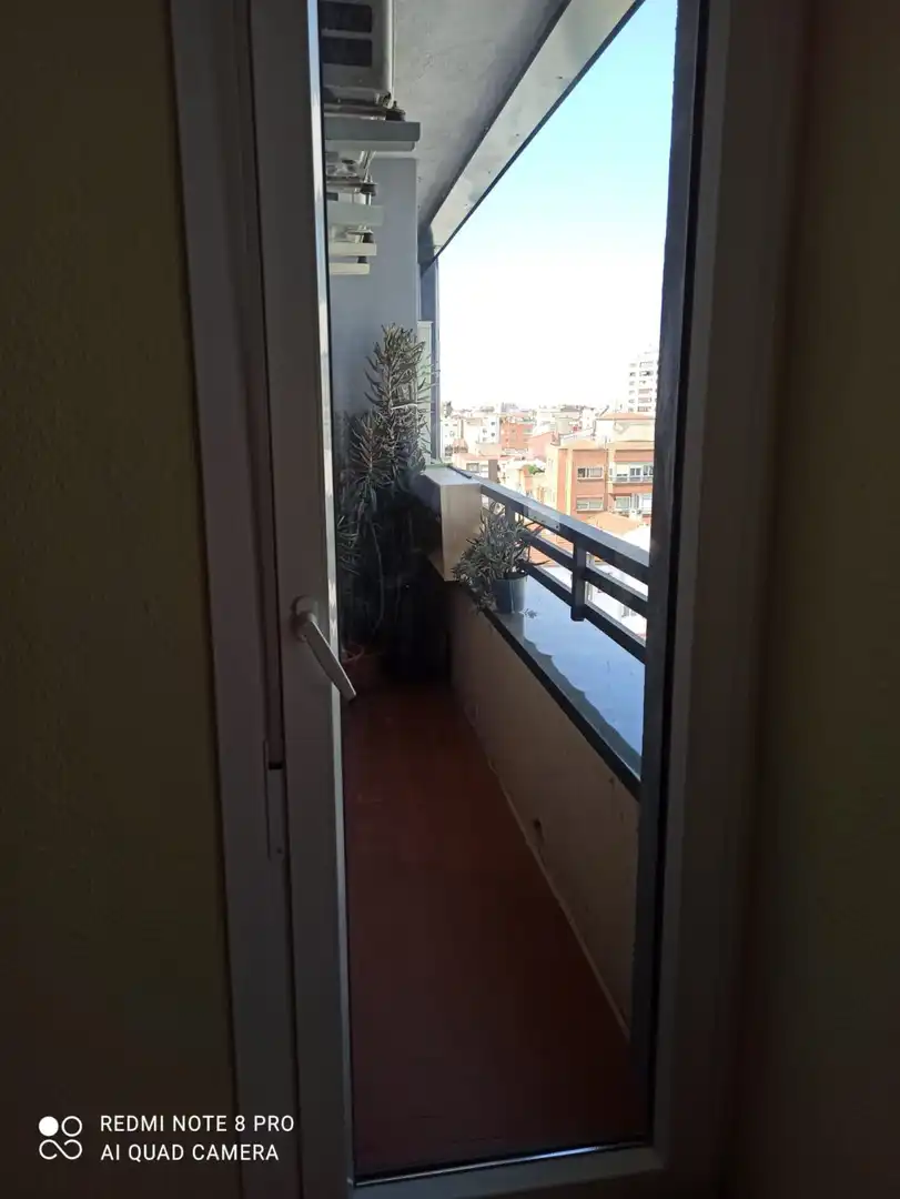 Balcony of Flat for sale in Albacete  with Air Conditioner, Heating and Parquet flooring