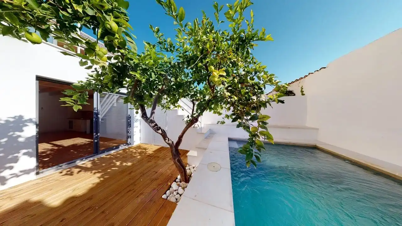 Piscina de Casa o xalet de lloguer en Alaró amb Calefacció, Terrassa i Piscina