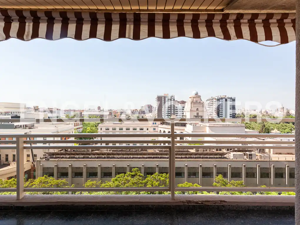 Terrace of Flat for rent in Valencia  with Air Conditioner, Heating and Terrace