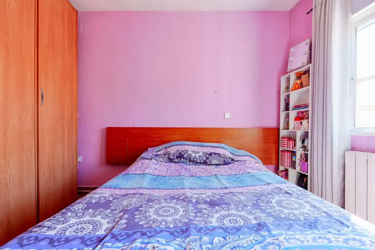 Bedroom of Flat for sale in Madrid  with Heating, Terrace and Balcony