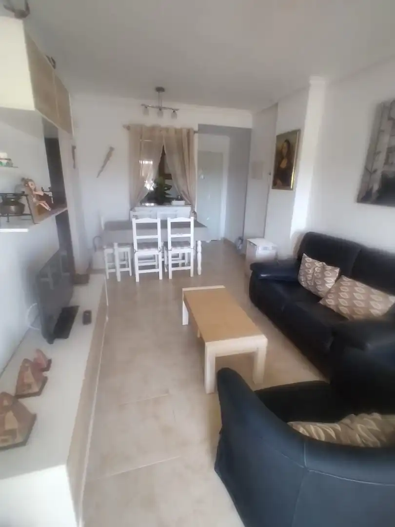 Sala d'estar de Apartament de lloguer en Cabanes amb Aire condicionat, Calefacció i Terrassa