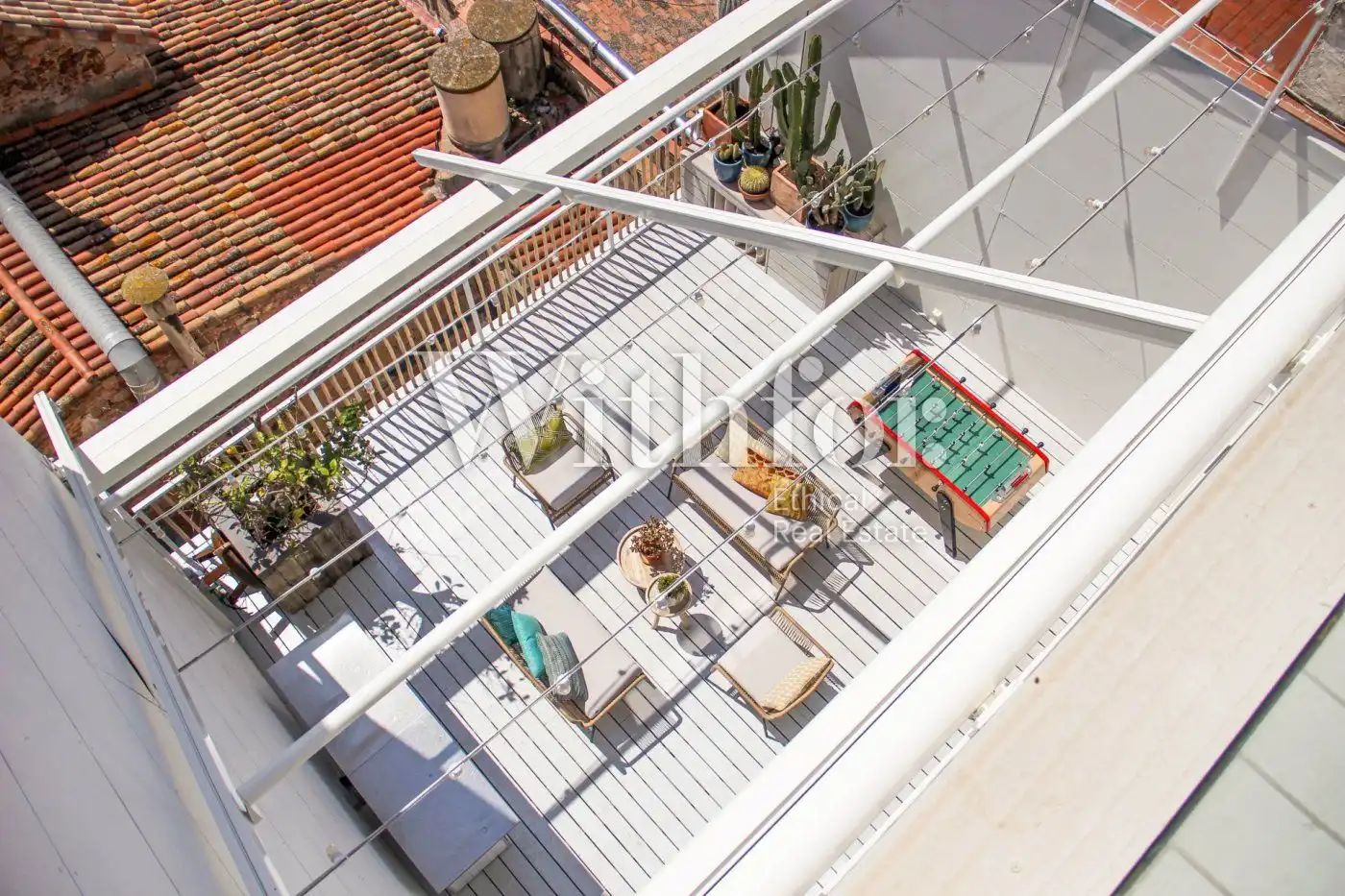 Terraza de Casa o chalet de alquiler en Barcelona con Aire acondicionado, Calefacción y Terraza
