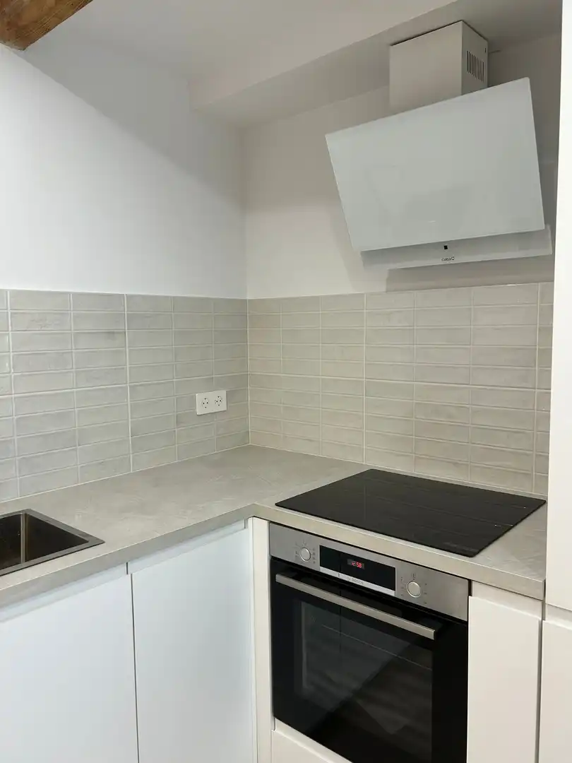 Kitchen of Flat for sale in Sitges  with Air Conditioner and Terrace