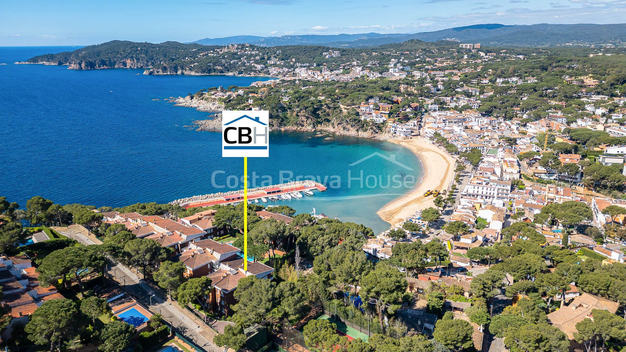 Vista exterior de Apartament en venda en Palafrugell amb Aire condicionat, Calefacció i Parquet