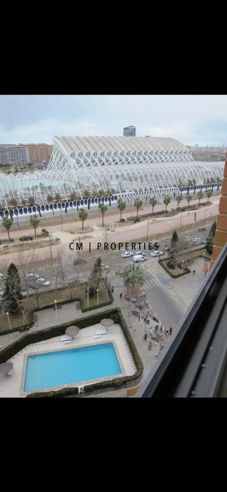 Vista exterior de Pis de lloguer en  Valencia Capital amb Aire condicionat i Calefacció