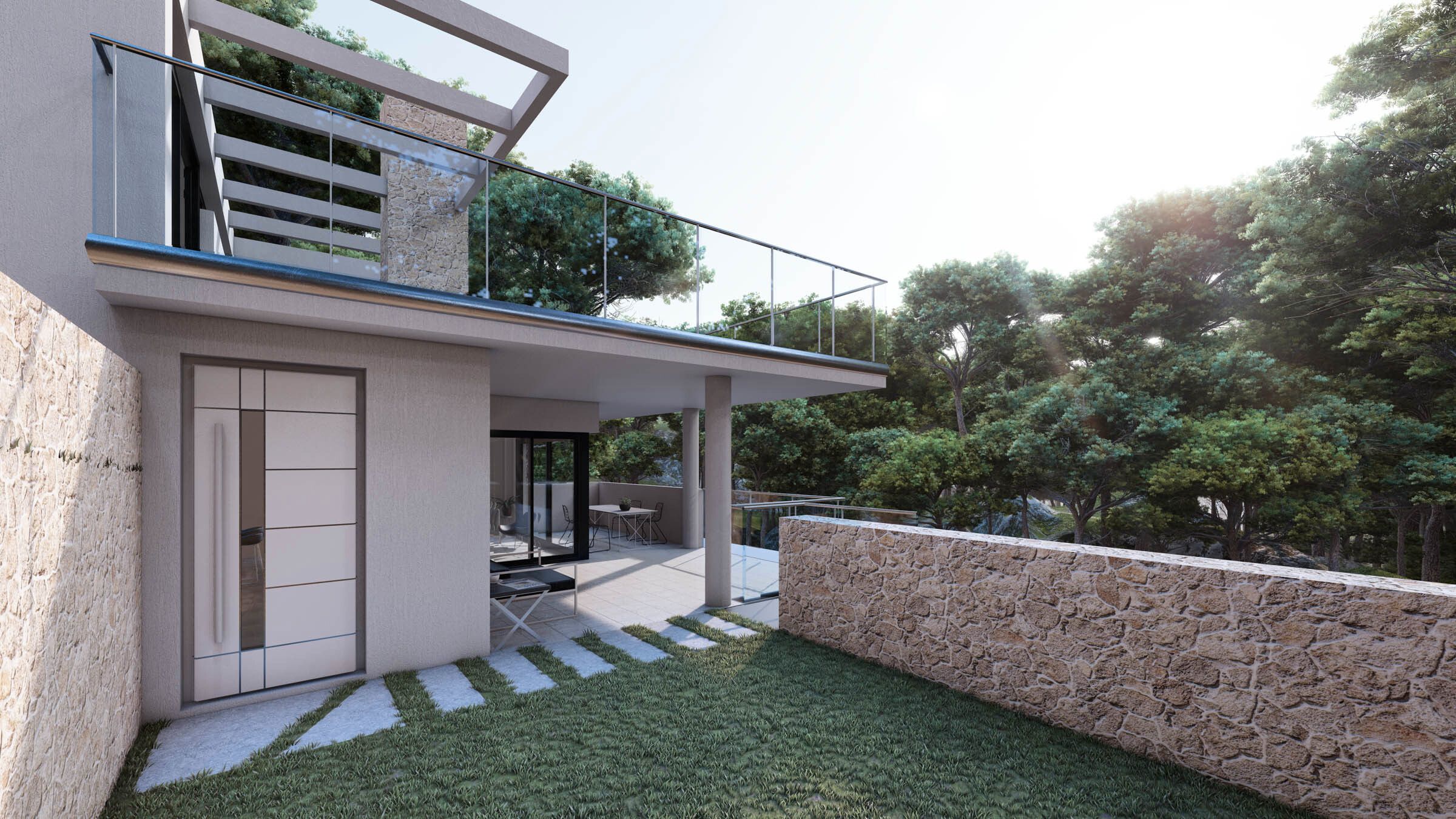 Terrassa de Finca rústica en venda en Santanyí amb Terrassa i Balcó