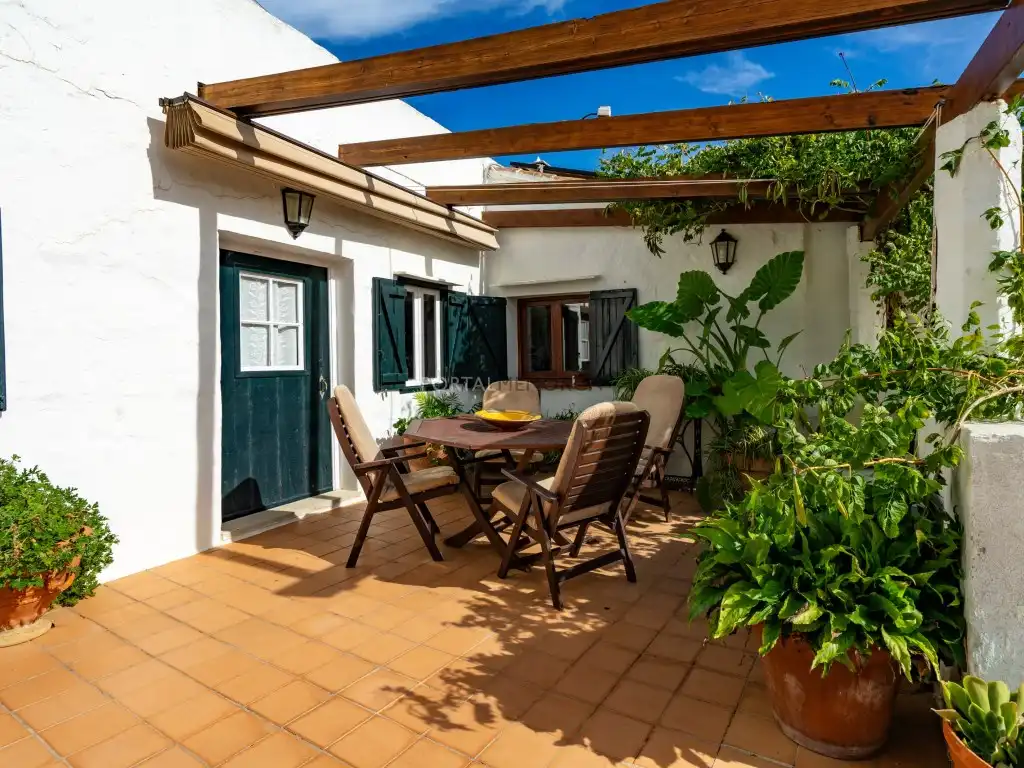 Terraza de Finca rústica en venta en Es Castell