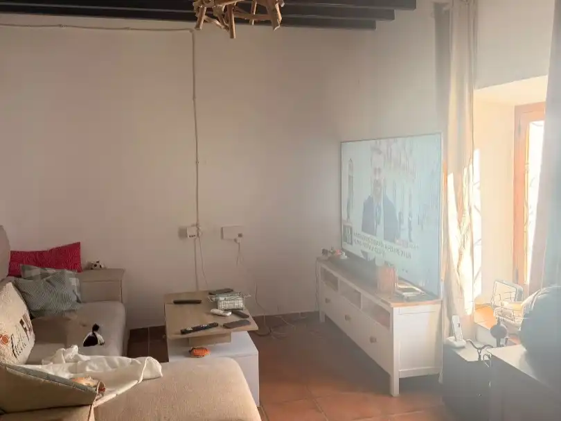 Living room of Houses for sale in Almáchar, Málaga