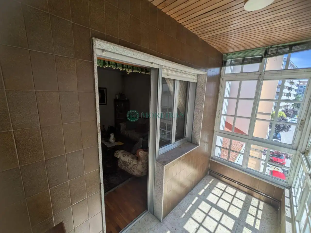 Terraza de Piso en venta en Ourense Capital  con Calefacción y Trastero