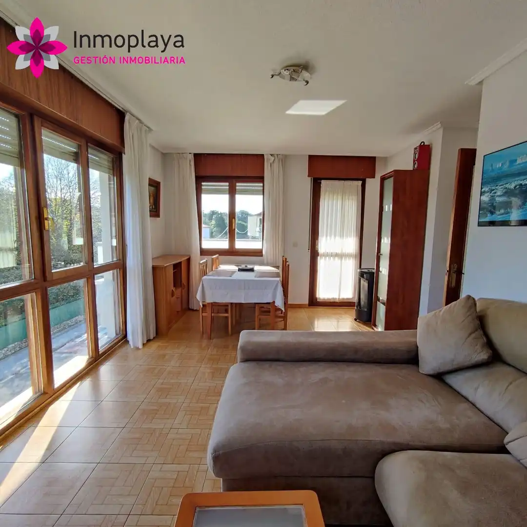 Wohnzimmer von Wohnung zum Verkauf in Noja mit Heizung, Terrasse und Möbliert