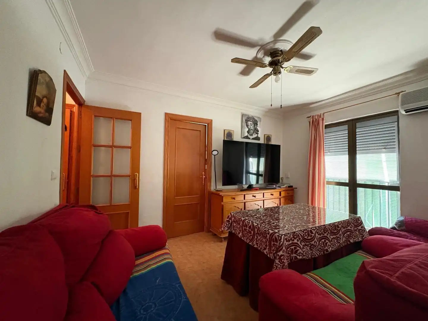 Bedroom of Flat for sale in Sevilla  with Air Conditioner, Terrace and Storage room