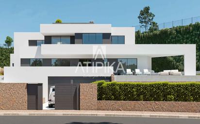 Vista exterior de Casa o xalet en venda en Sant Esteve Sesrovires amb Aire condicionat, Calefacció i Terrassa