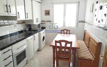 Kitchen of Flat for sale in San Andrés del Rabanedo  with Heating, Parquet flooring and Terrace