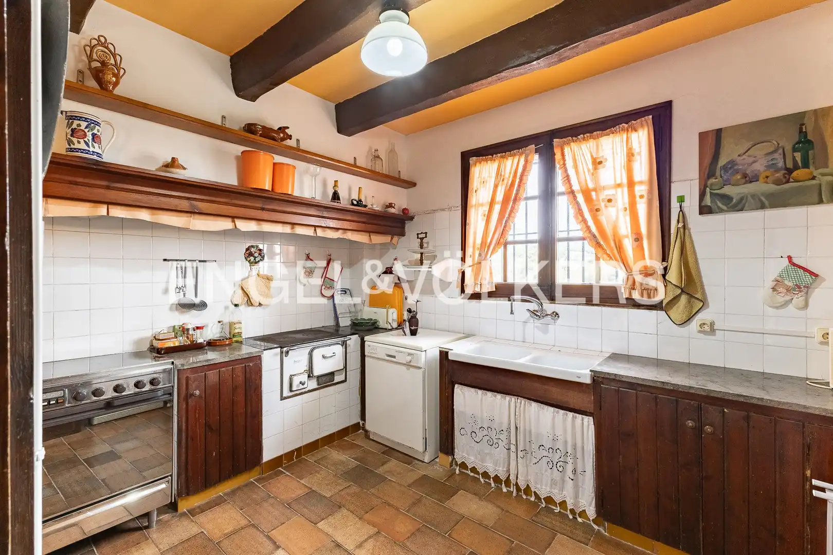 Küche von Country house zum Verkauf in Mataró mit Heizung, Privatgarten und Terrasse