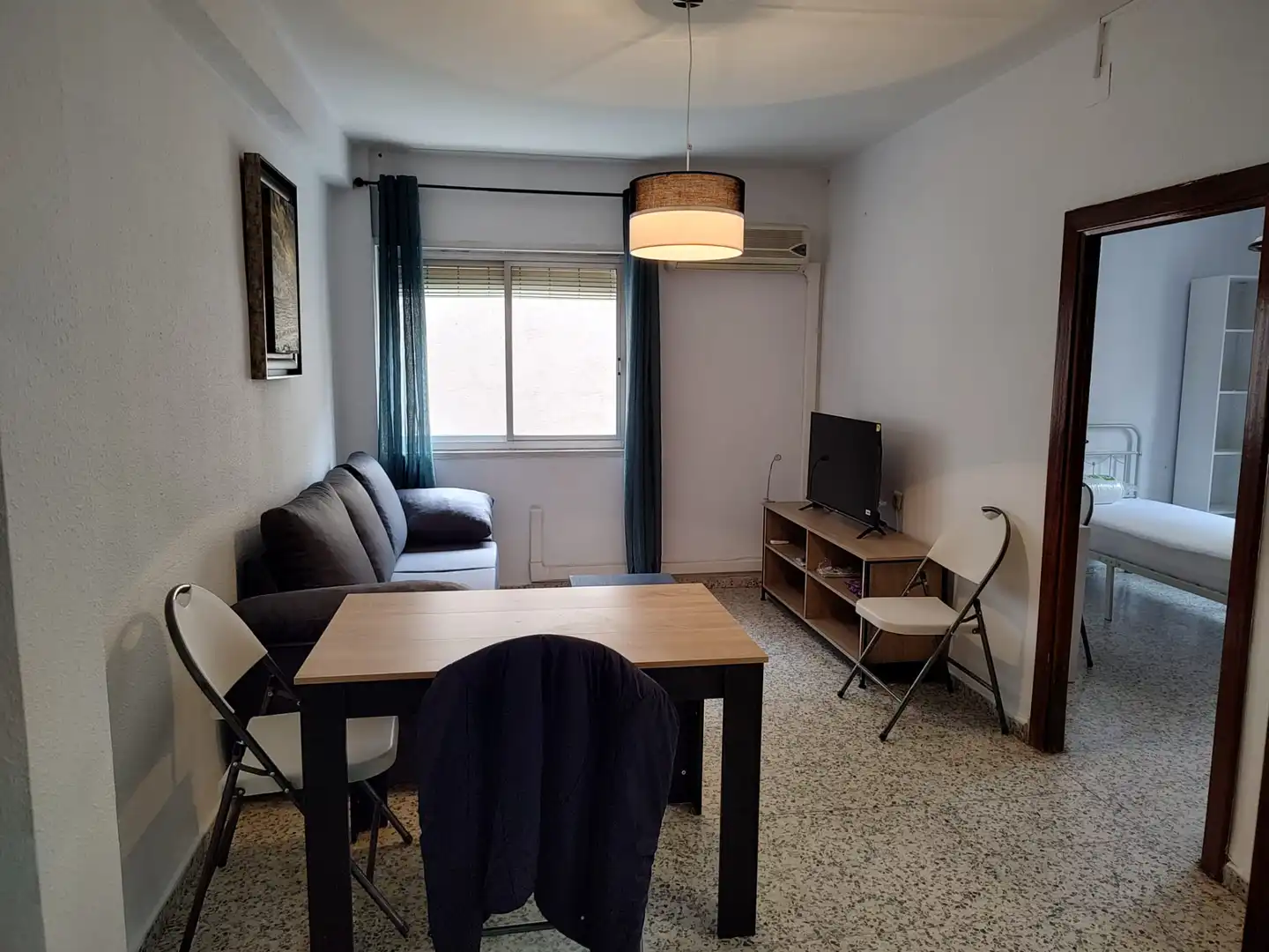 Sala d'estar de Pis de lloguer en Jaén amb Aire condicionat, Calefacció i Terrassa