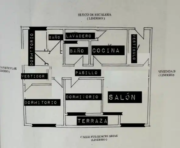 Piso en venta en Puertollano con Aire acondicionado, Calefacción y Terraza