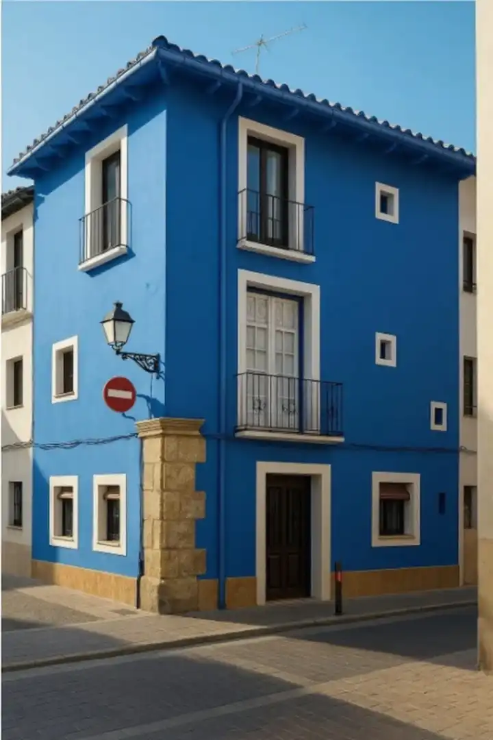 Vista exterior de Estudio de alquiler en Xàtiva con Aire acondicionado, Amueblado y Horno
