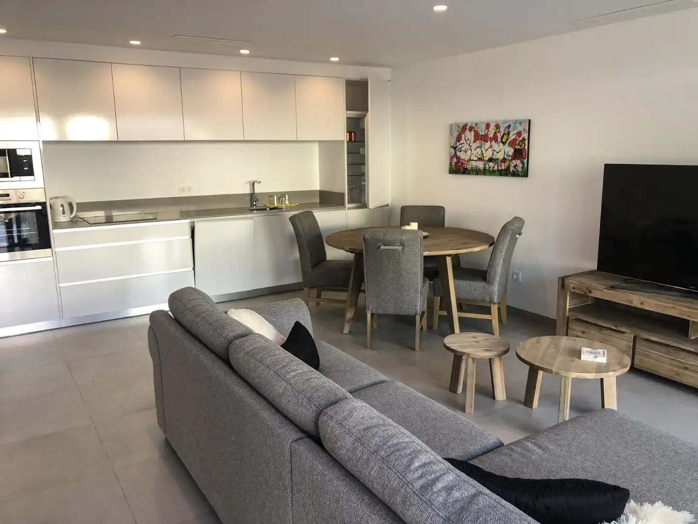 Sala d'estar de Casa o xalet en venda en Rojales amb Aire condicionat, Jardí privat i Terrassa