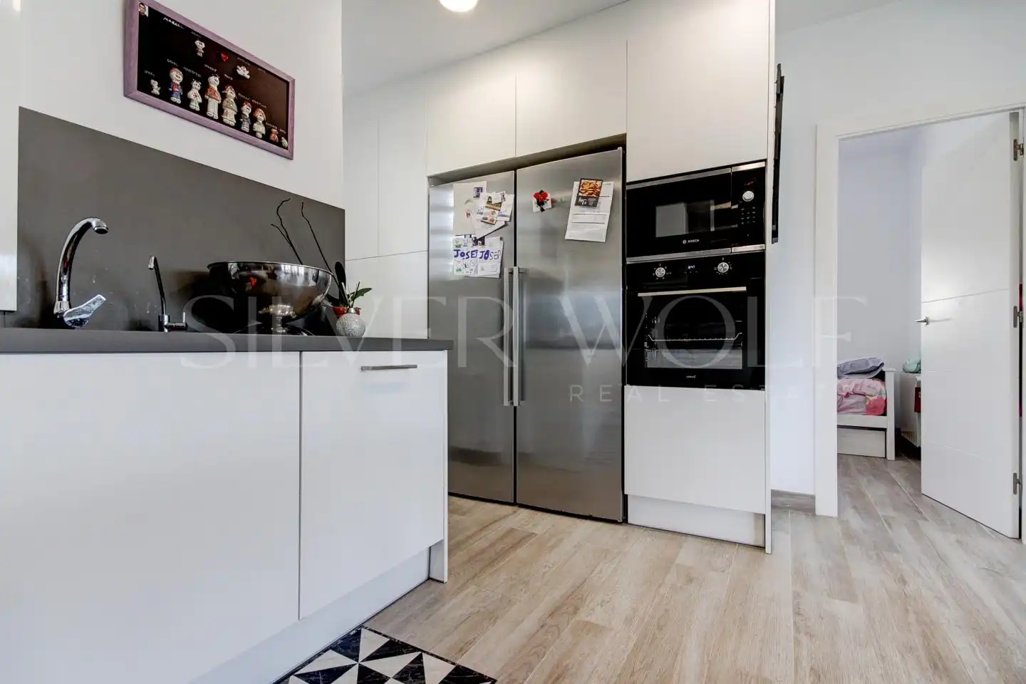 Cocina de Casa o chalet en venta en Vilanova i la Geltrú con Aire acondicionado, Calefacción y Jardín privado