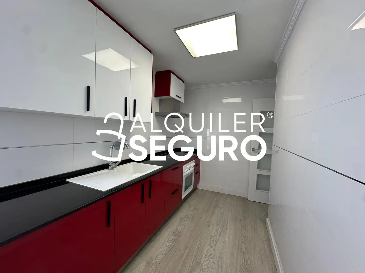 Kitchen of Flat for rent in Torrent  with Air Conditioner, Terrace and Furnished