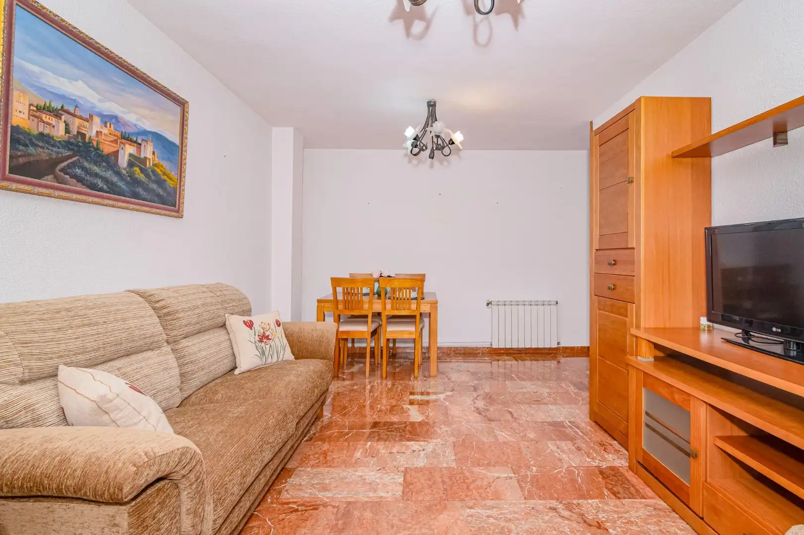 Sala de estar de Piso en venta en Granada con Calefacción