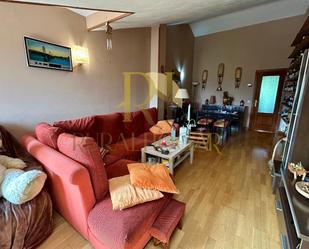 Living room of Flat for sale in Villasabariego  with Heating, Terrace and Furnished