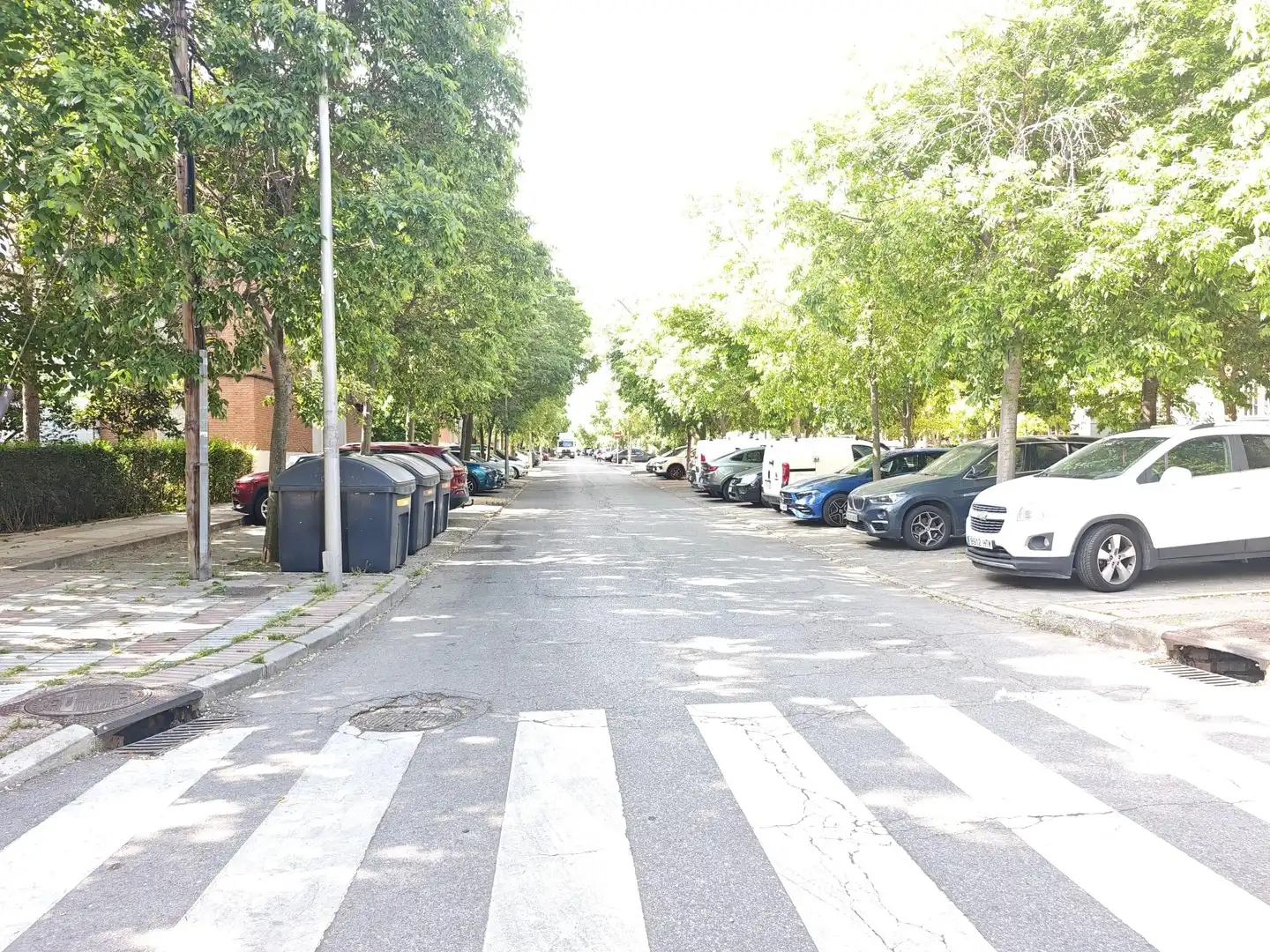 Vista exterior de Piso en venta en Madrid con Calefacción, Jardín privado y Parquet