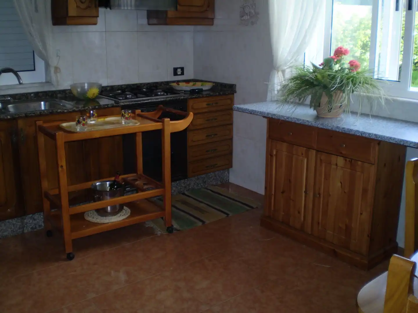 Kitchen of Houses for rent in Mugardos  with Heating, Private garden and Parquet flooring