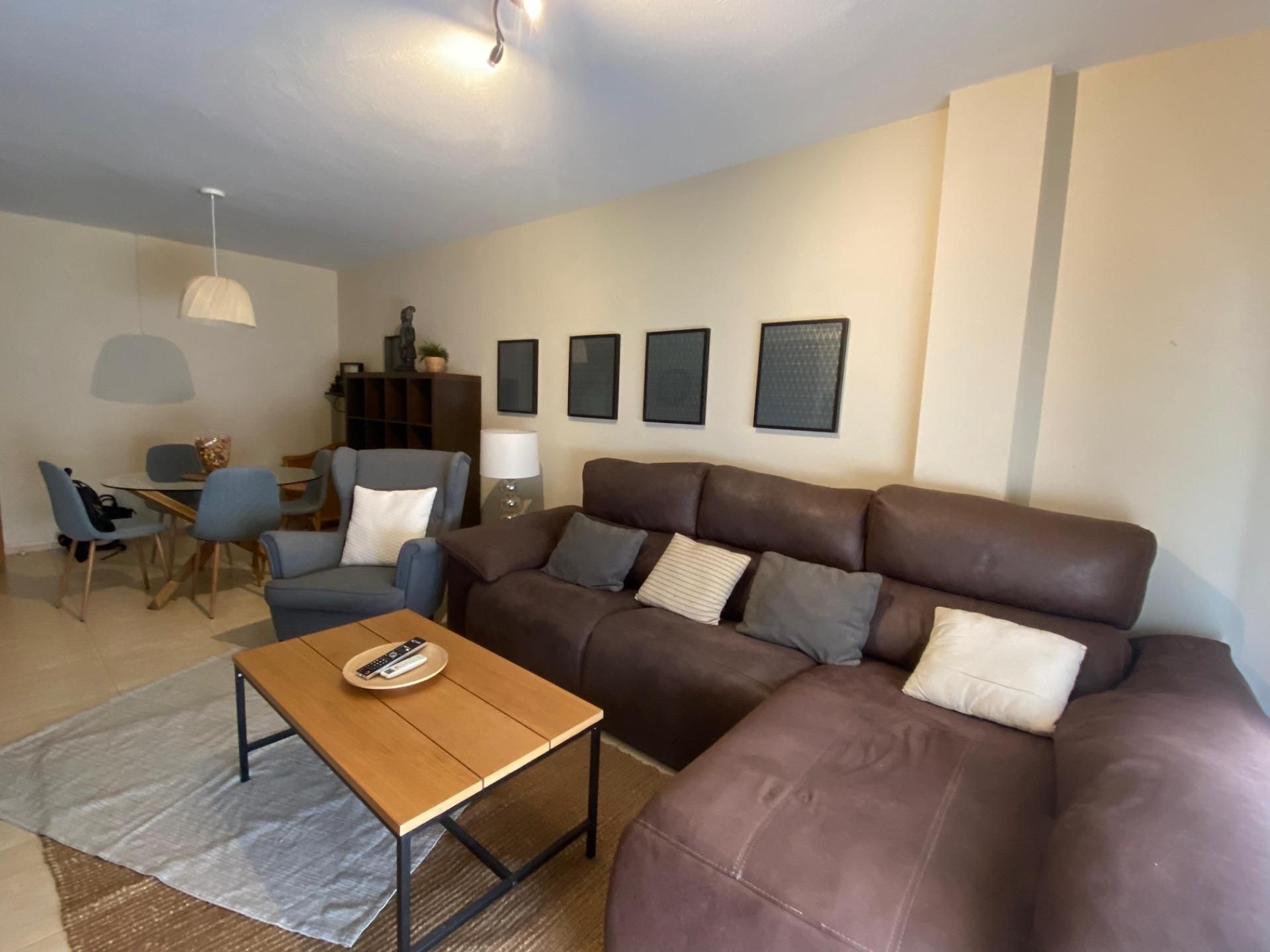 Living room of Flat for sale in Lorca  with Air Conditioner, Heating and Balcony