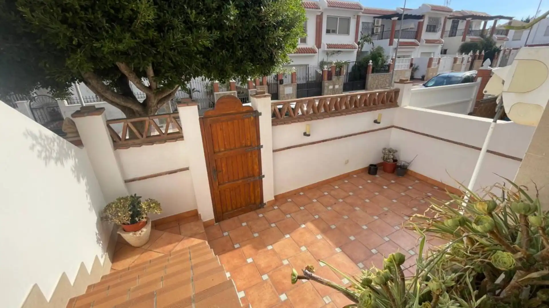 Garden of Single-family semi-detached for sale in Roquetas de Mar  with Heating