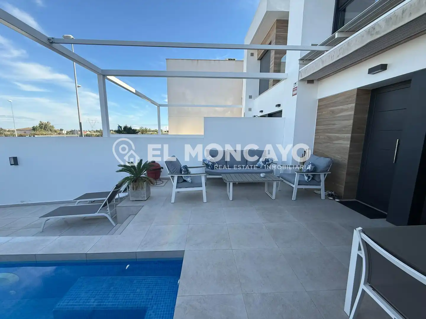 Terraza de Casa adosada en venta en Rojales con Aire acondicionado, Calefacción y Jardín privado