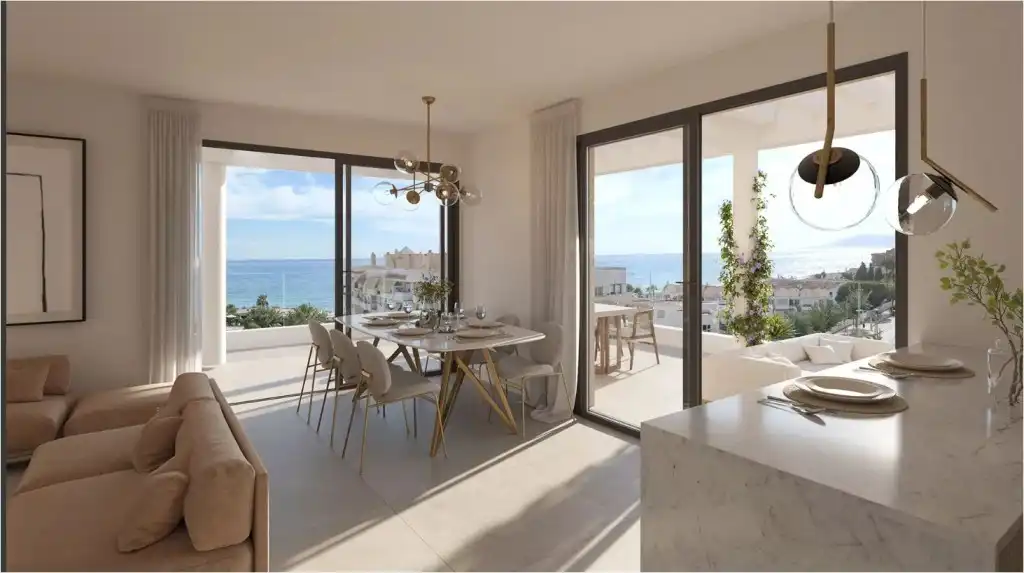 Apartamento con terraza en venta en Torre de Benagalbón, imagen 5