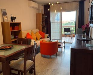 Living room of Flat to rent in Mijas  with Air Conditioner, Terrace and Balcony