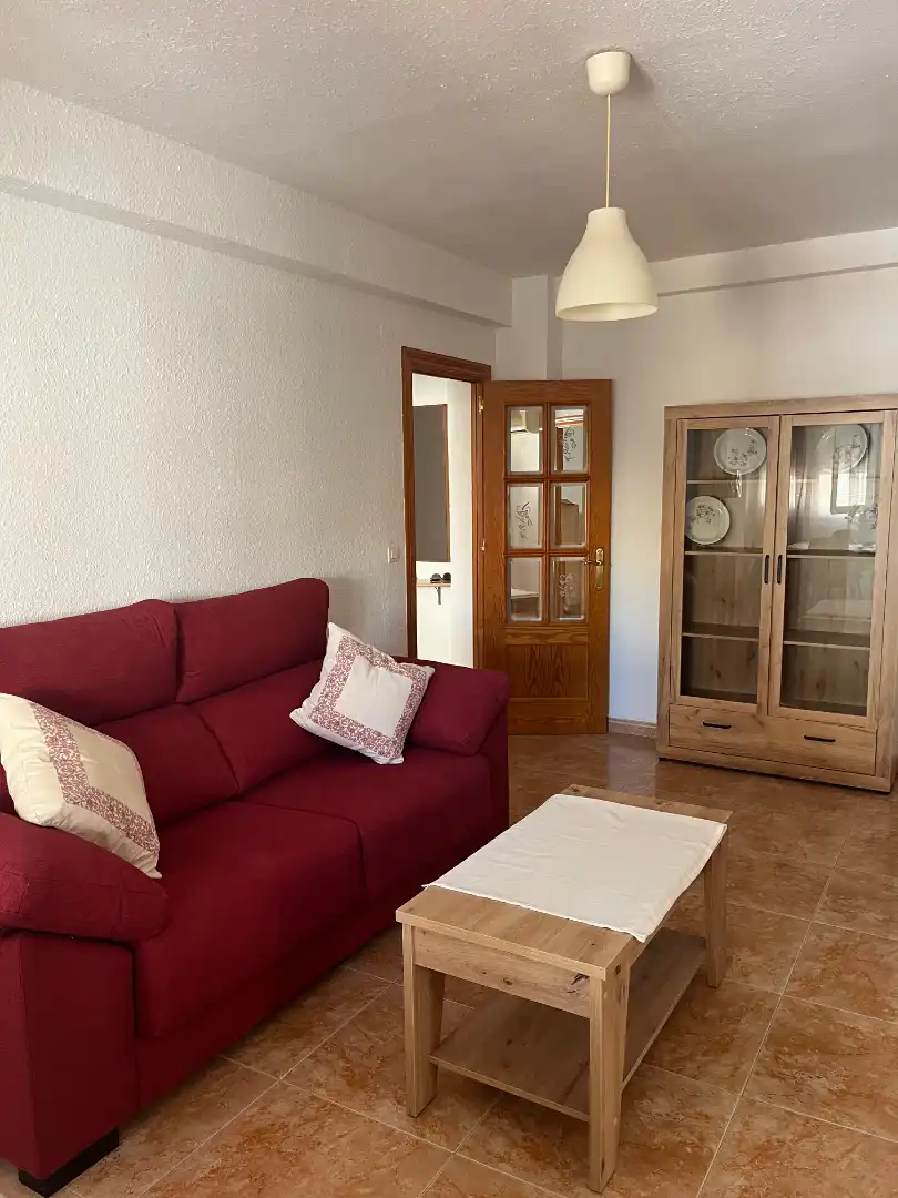 Sala de estar de Piso de alquiler en Málaga con Aire acondicionado y Amueblado