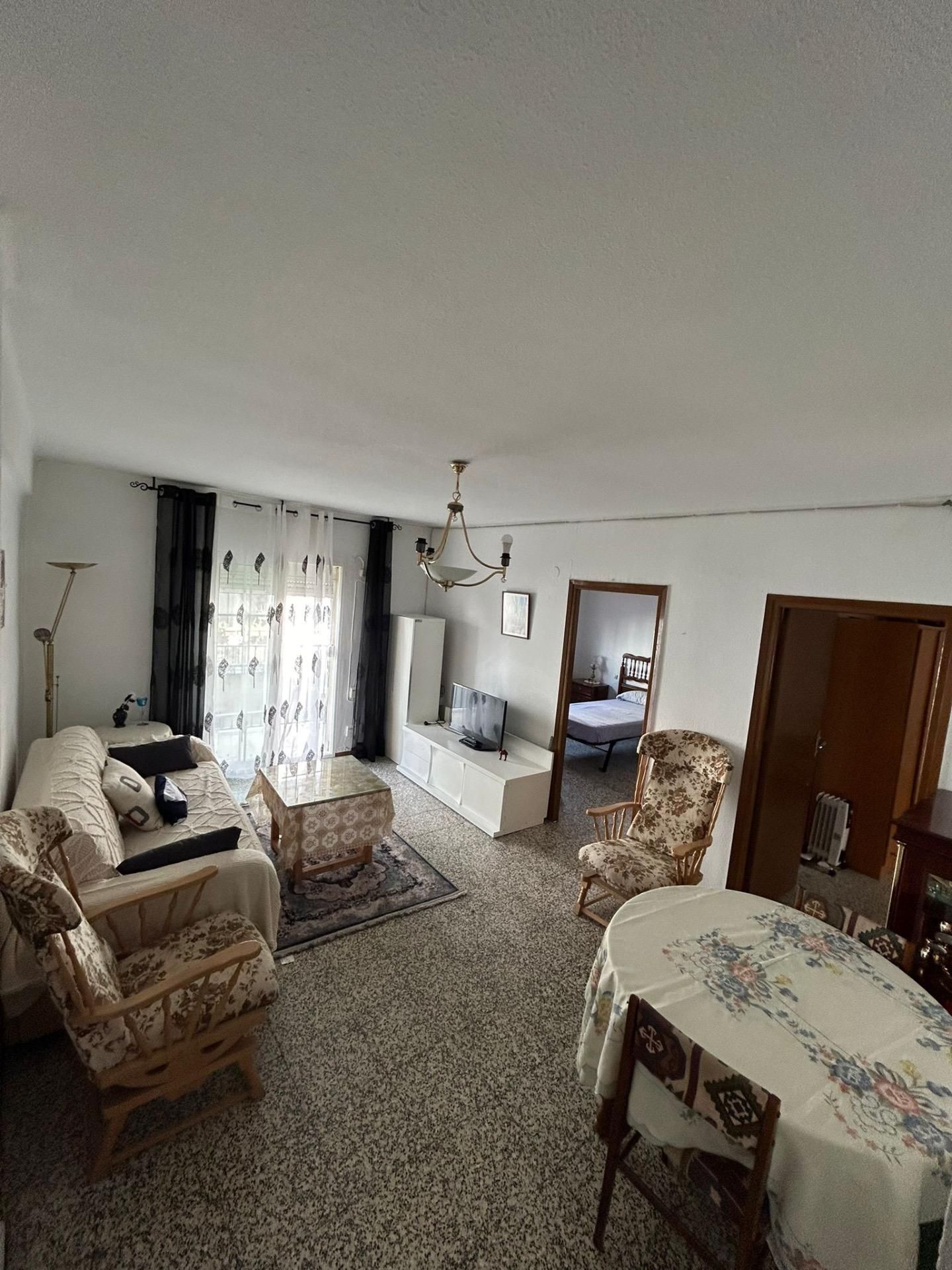 Living room of Flat to rent in  Granada Capital  with Balcony