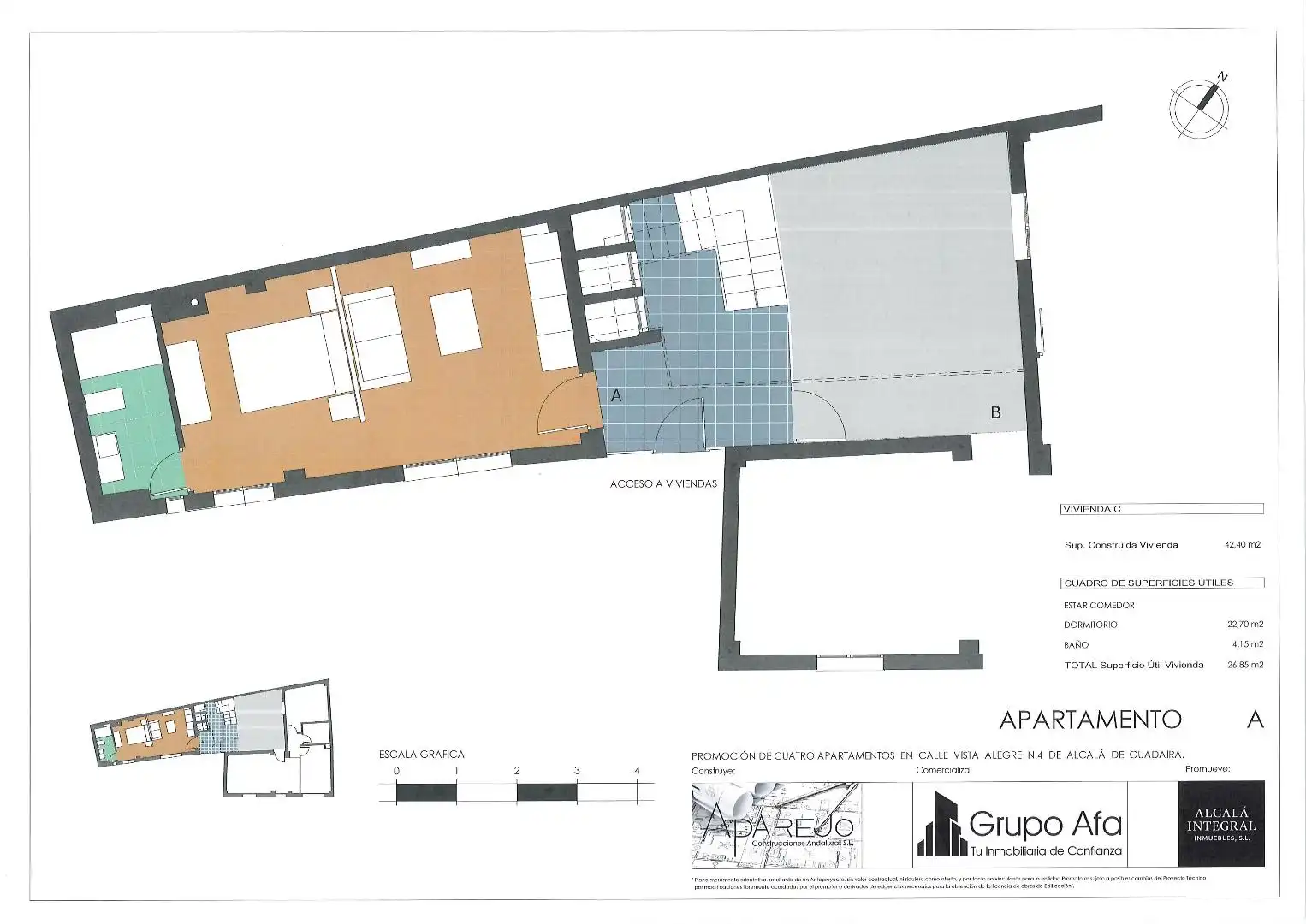Apartamento en venta en Alcalá de Guadaira