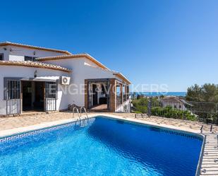 Exterior view of House or chalet for sale in El Ràfol d'Almúnia  with Heating