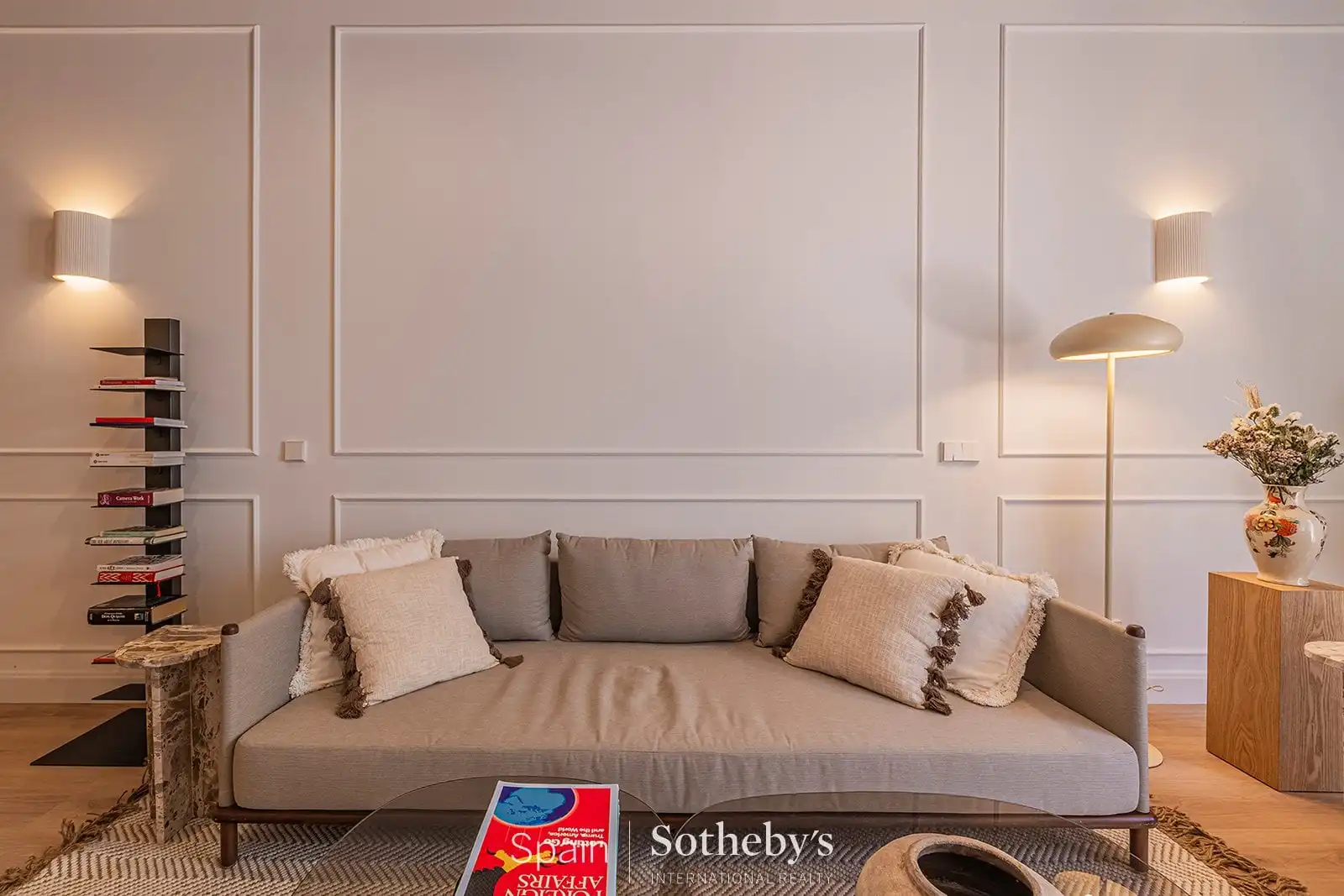 Sala de estar de Apartamento en venta en Barcelona con Aire acondicionado y Calefacción