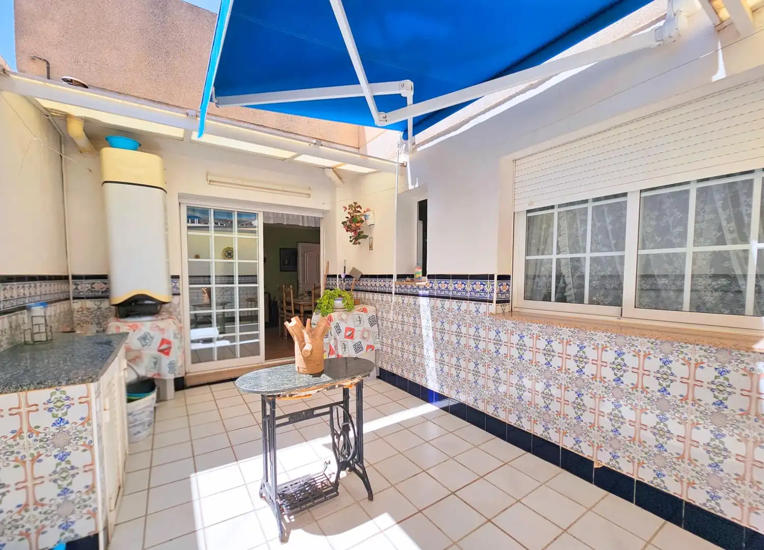 Terraza de Casa o chalet en venta en Cartagena con Aire acondicionado, Jardín privado y Terraza