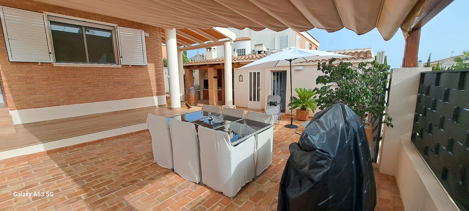 Terrace of House or chalet for sale in Náquera  with Air Conditioner, Private garden and Terrace