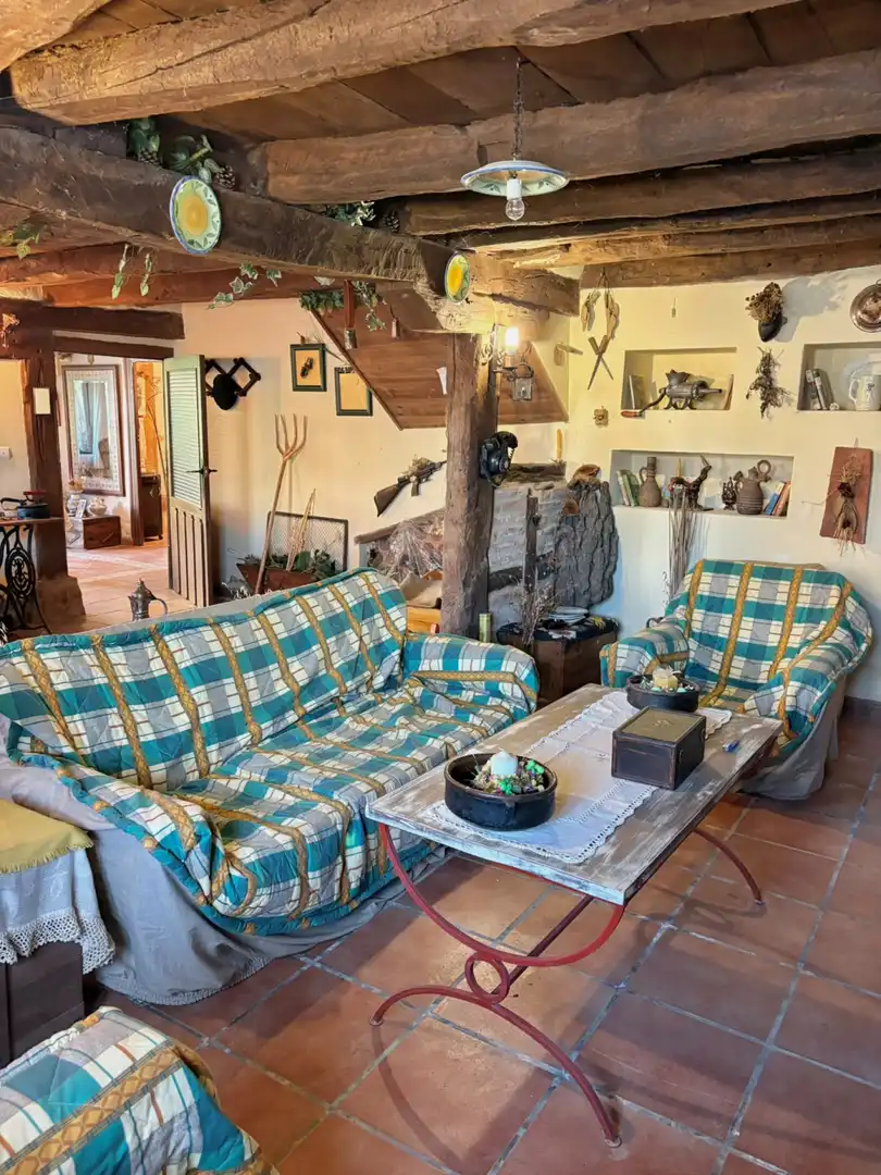 Living room of Houses for sale in Aguilar de Campoo  with Heating, Storage room and Furnished