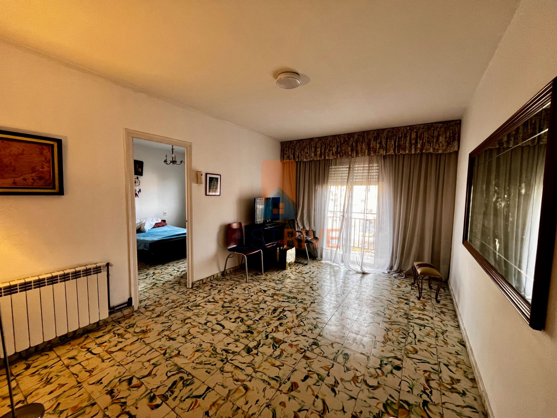 Living room of Flat for sale in  Lleida Capital  with Heating, Storage room and Furnished