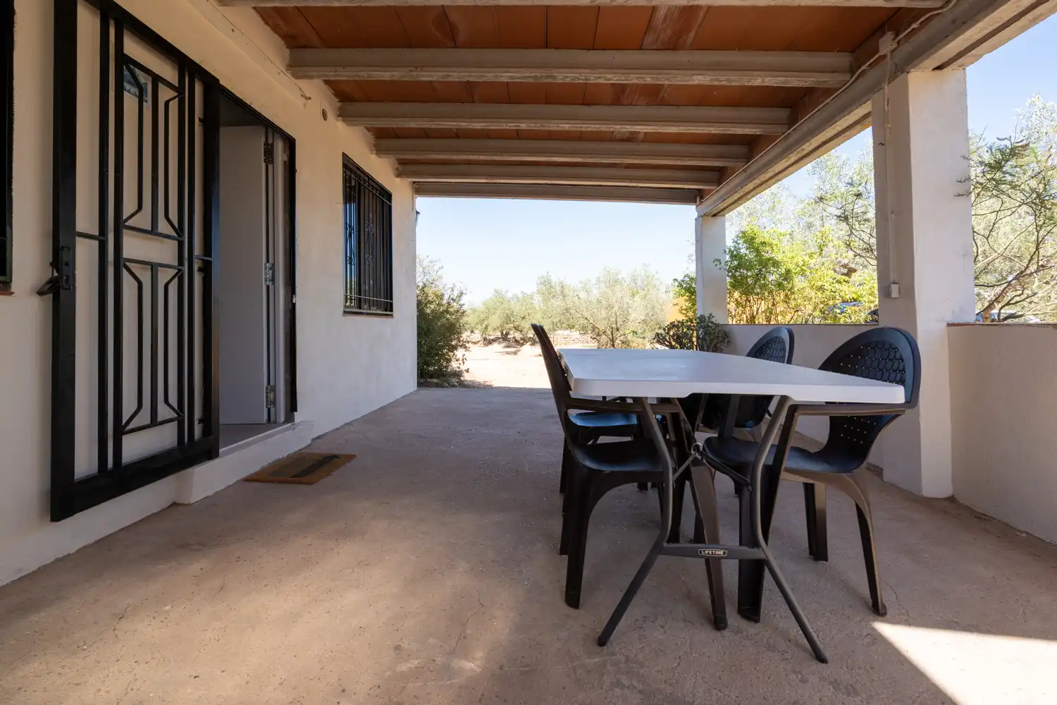 Terraza de Finca rústica en venta en L'Aldea con Terraza y Amueblado