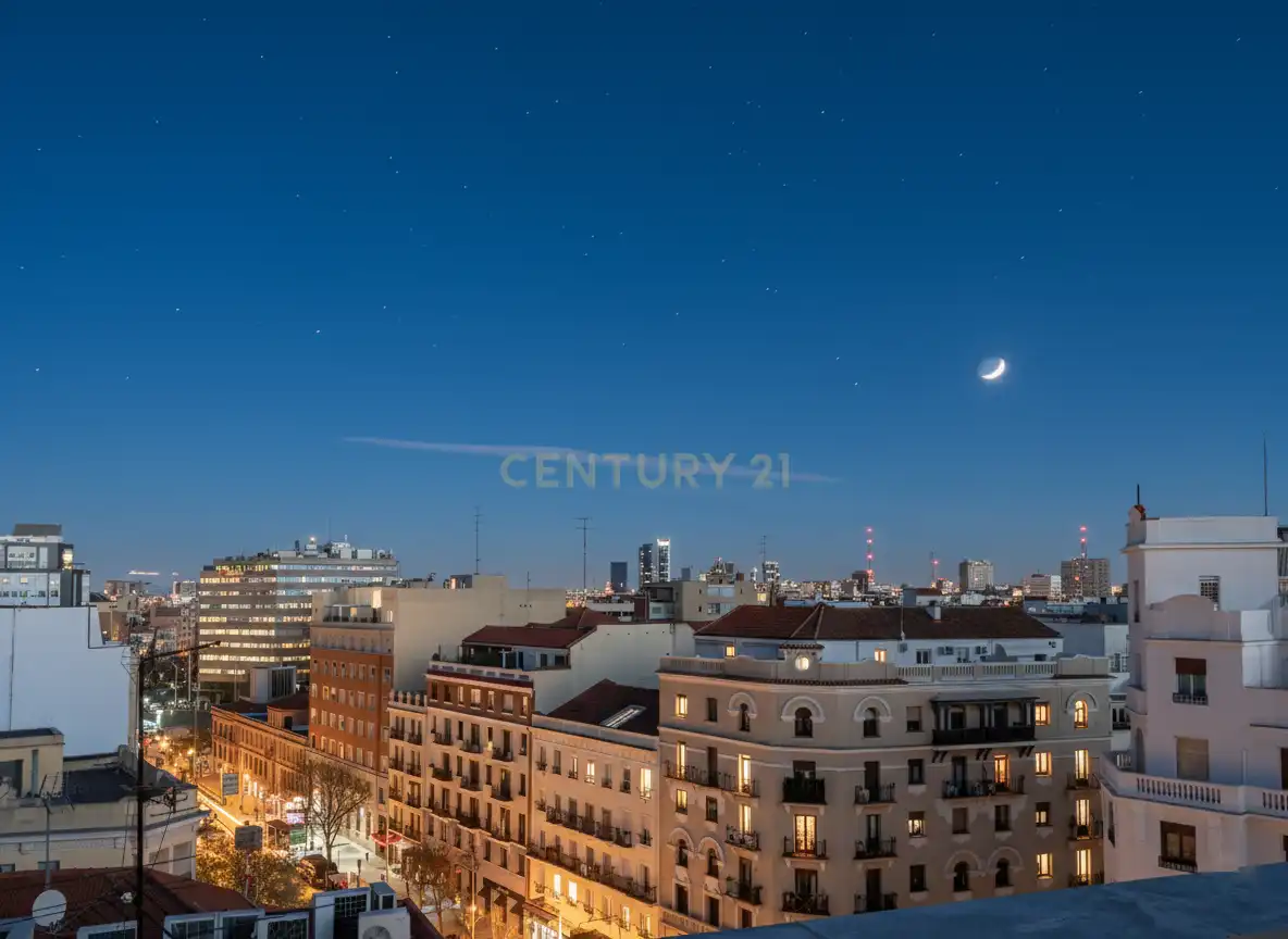Vista exterior de Apartamento en venta en Madrid con Aire acondicionado, Horno y Lavadora